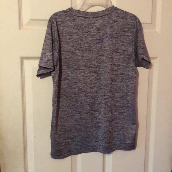 Western Carolina Catamounts Purple & Gray Striped Active T-Shirt Boys L 10/12 - Picture 8 of 12